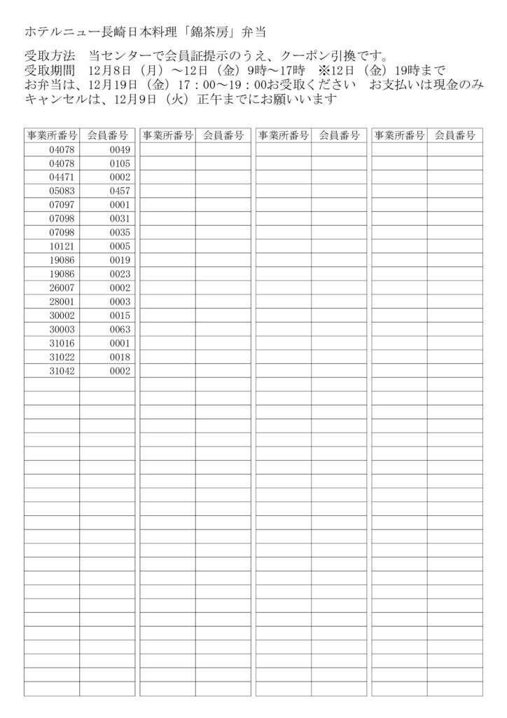 ホテルニュー長崎日本料理「錦茶房」弁当のサムネイル